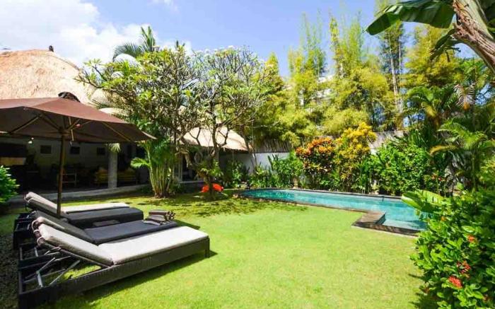 A cozy 3 bedrooms villa with pool
