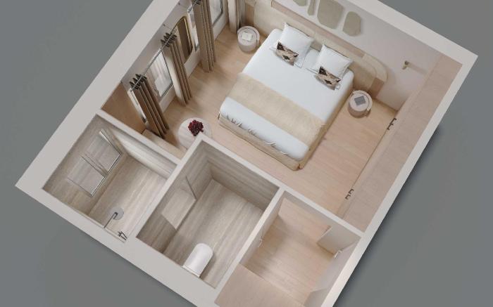 Charming studio with AC - 2P- Musee du Louvre