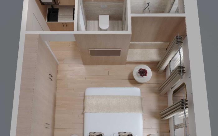 Charming studio with AC - 2P- Musee du Louvre