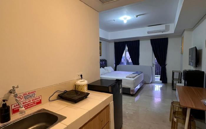 Apartemen Lincoln Studio Room Lantai 2 diatas mall