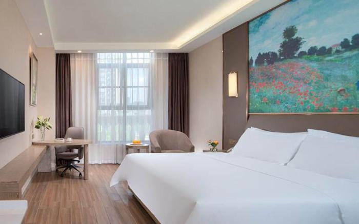 Vienna 3 Best Hotel Ziyang High-Speed Railway North Station Baotai Metro Station