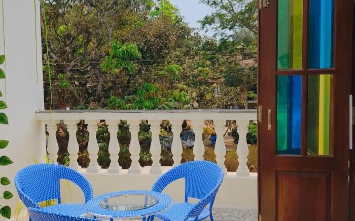 3 bhk villa with pool in Anjuna, 2 mins to beach