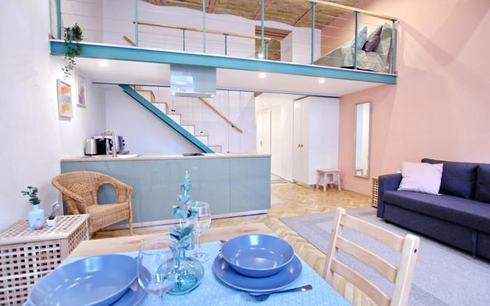 Awesome Budapest Downtown Studio w Balcony&Parking