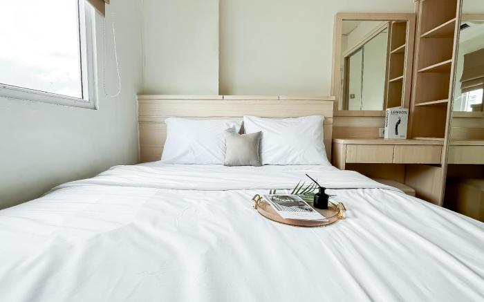 Restful Homey 2BR Green Pramuka City By Travelio