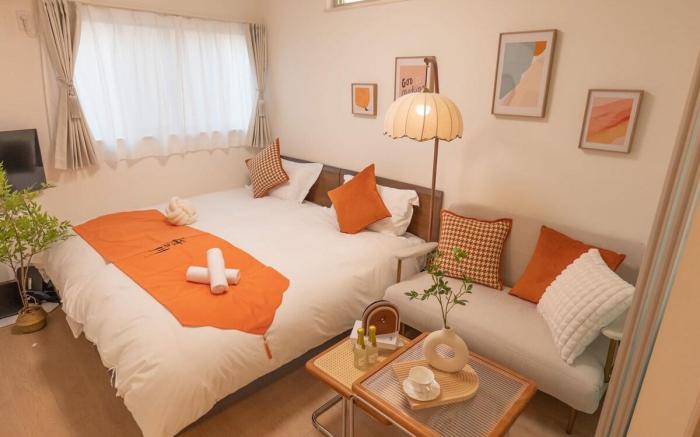 Shinjuku Area,Kagurazaka 3 min/6 person apartment