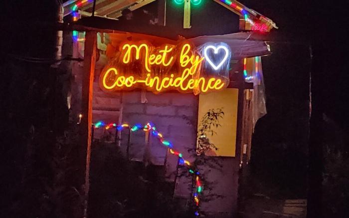 Meet by coo-incidence 
A place to live life