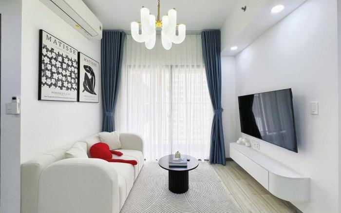 Masteri Thao Dien brightly house next to METRO