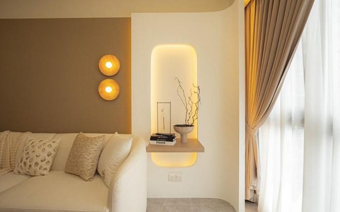 A Tranquil Reflection, Embracing Breeze of Nature