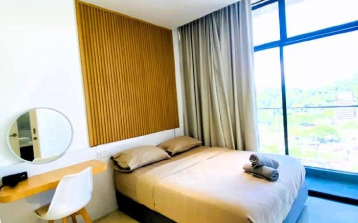 Premium  CitySeaview 1room @The Shore KK C28