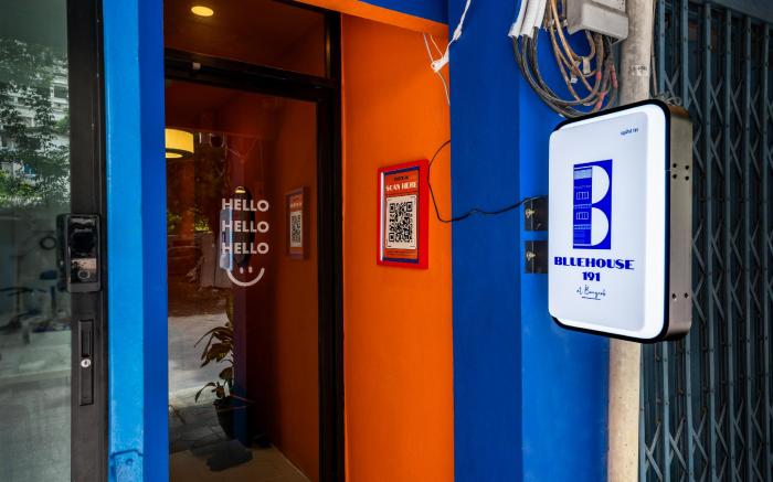 Blue House 191 Hometel - 3min to BTS Saphan Taksin