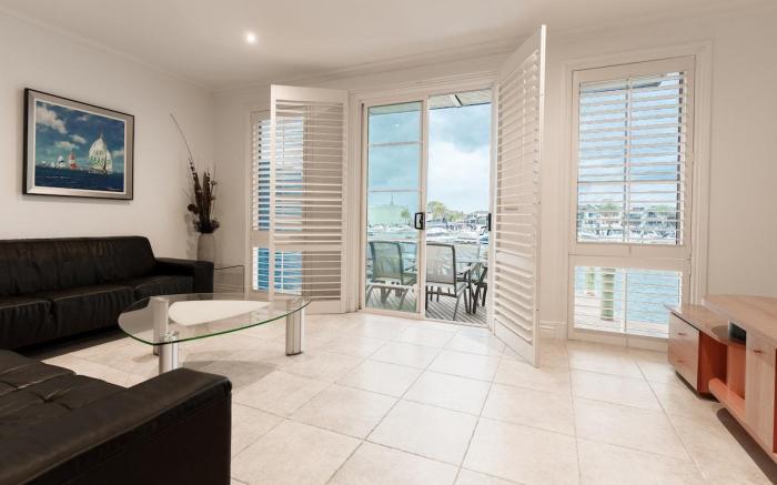 Waterfront Haven with Deck, Marina Views & Parking