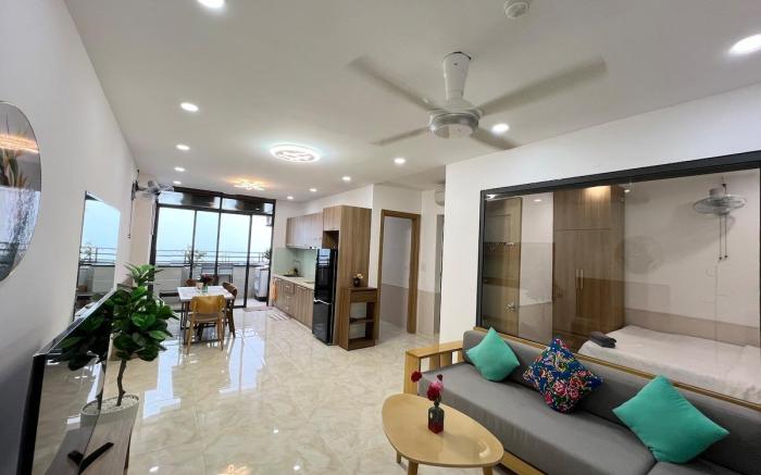 2BR/Sunrise Beach front Apt/Dragon Bridge5'