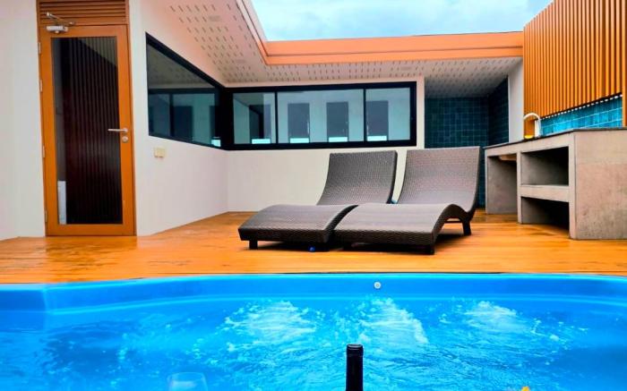 Enjoy private pool villa
