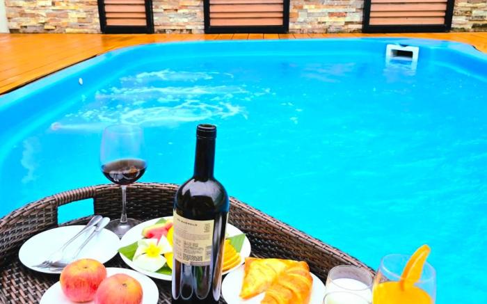 Enjoy private pool villa
