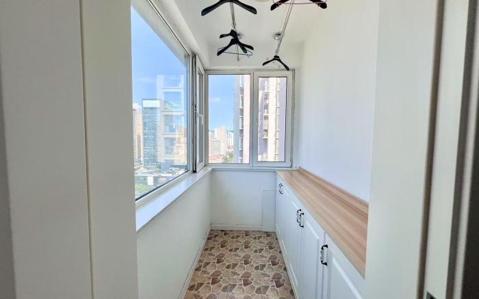 【木居】双床房家庭房/距离五四广场3站/近地铁三号线/CBD万达对面//万象城/ 乳胶床垫