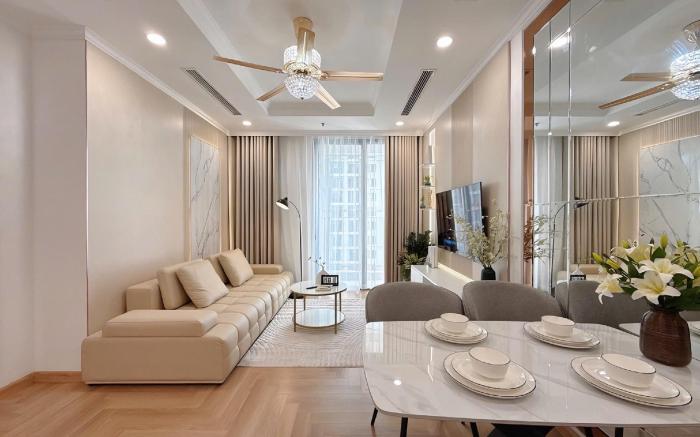 Căn hộ hạng sang 2 phòng ngủ Vinhomes Times City