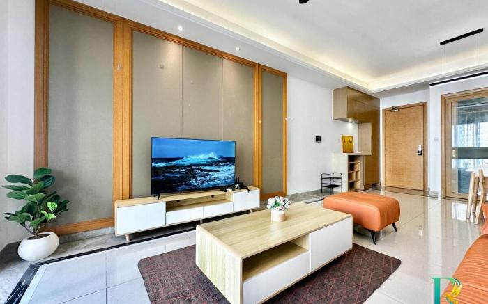 Campbell Suite. R&F @3BR 5Pax Near CIQ