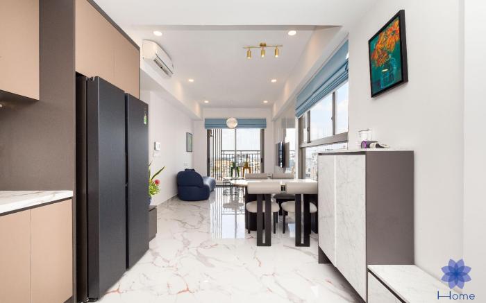 Premium 2BRs Apt, Free Gym&Pool,1.5km from airport