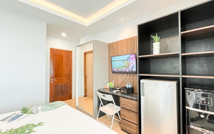 Neutral Studio at Margonda Residence 1 By Travelio