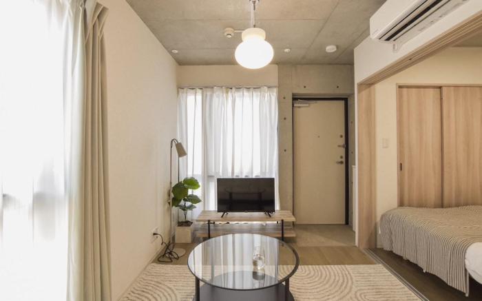 東京スカイツリーまで徒歩９分/押上駅から徒歩７分/最大４名宿泊可能/観光に便利/102