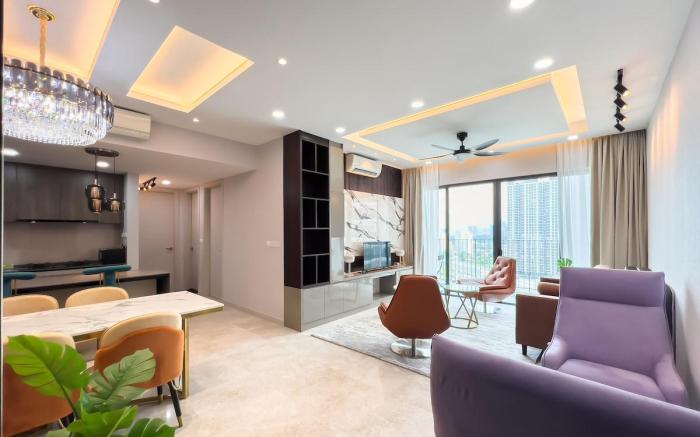 Luxury Condo Datum Jelatek Near KLCC, Wifi|Netflix