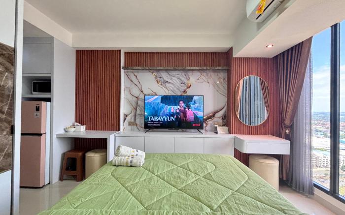 Studio Apt City View Pollux Habibie High Floor