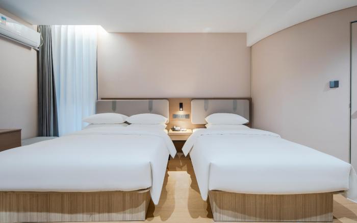 Qi Yue Hotel Nanjing Hongyang Plaza Taishan Xincun Subway Station