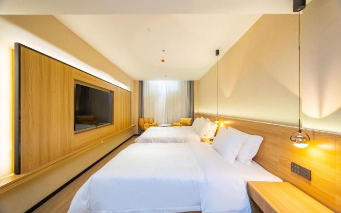 Mechari Hotel Qingdao Zhanqiao Zhongshan Road Subway Station