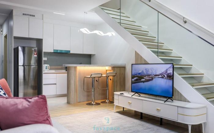 Duplex for 4 |Connect > Mrt Station&EkoCheras Mall