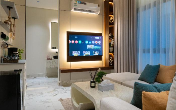 شقه فخمه بغرفه وصاله ودخول ذكي  Söz suites