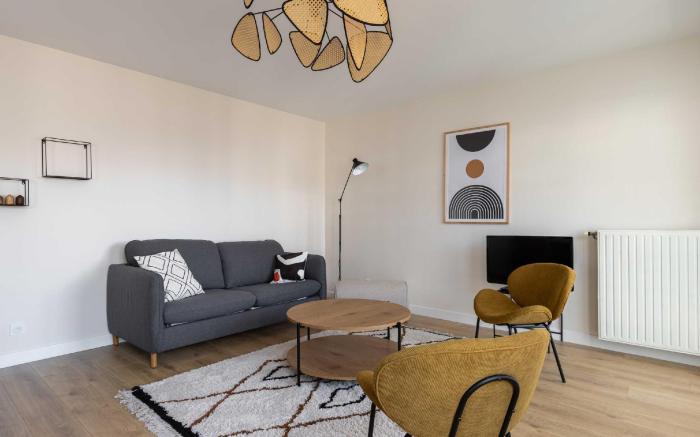 DIFY Apt 2BR/6P - Republic/Villeurbanne