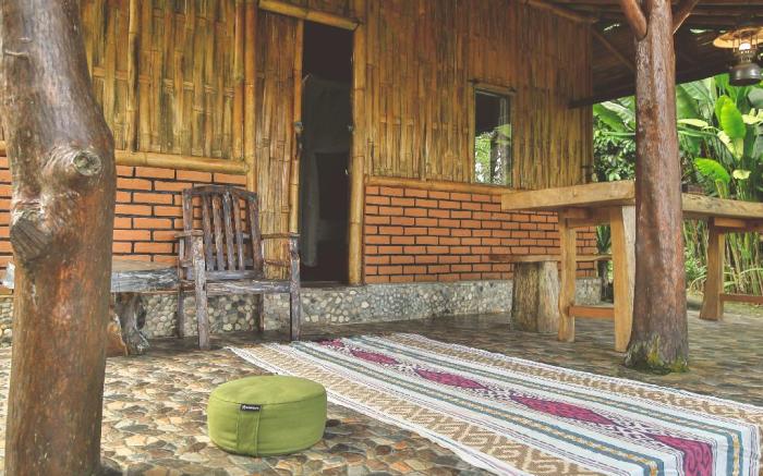 Bali mountain forest cabin
