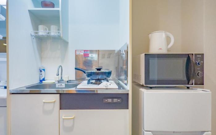 晴空塔｜押上站步行1分钟｜26㎡大床房带阳台电梯｜独立卫浴｜生活用品家电齐全｜旅行生活交通购物全便利