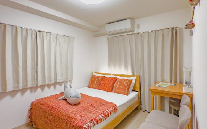 晴空塔｜押上站步行1分钟｜26㎡大床房带阳台电梯｜独立卫浴｜生活用品家电齐全｜旅行生活交通购物全便利