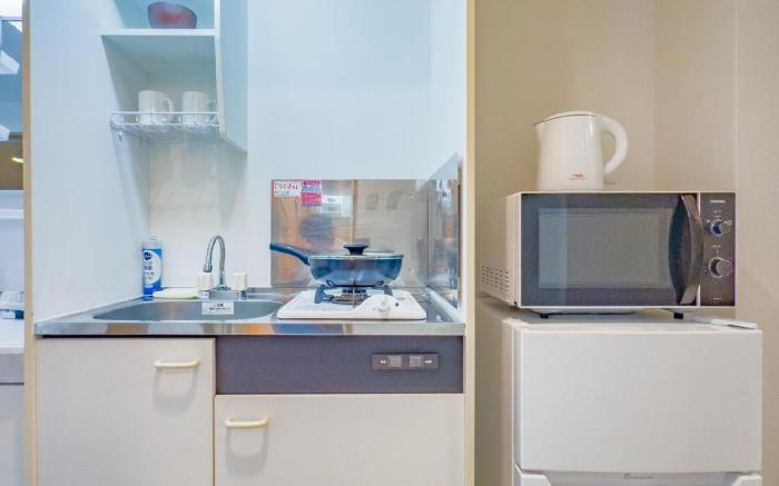 晴空塔｜押上站步行1分钟｜26㎡双床房带阳台电梯｜独立卫浴｜生活用品家电齐全｜旅行生活交通购物全便利