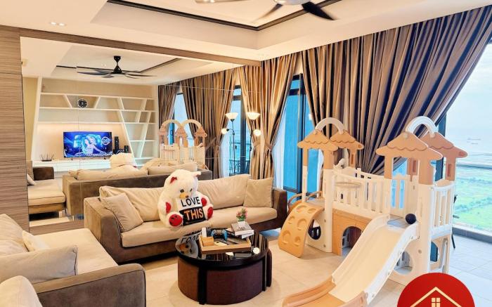 Atlantis Luxurious Design 9Pax | 全海景&夕阳景色 | 小孩滑梯 |