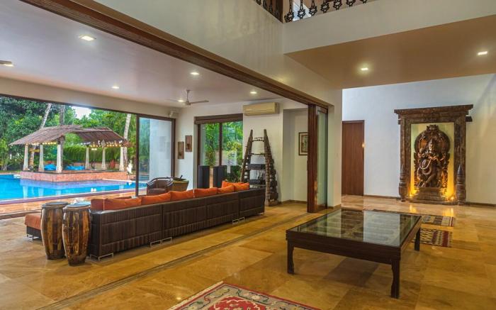 SaffronStays Casa Del Palms, 8BHK Villa Alibaug