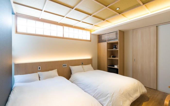 東本願寺徒歩3分の町家風ホテル/五条駅徒歩5分/最大4名/京都駅徒歩圏/利々京都/2・3