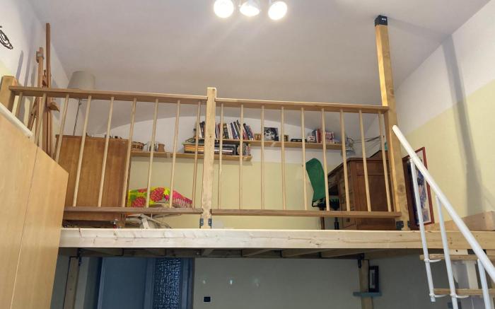 la ninfea camera soppalcata con studio