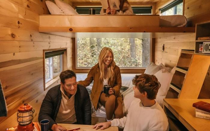 Postcard Cabins Shenandoah