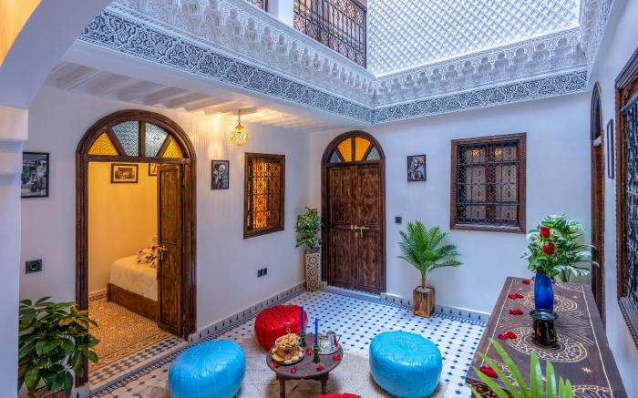 Riad la perle bleue 