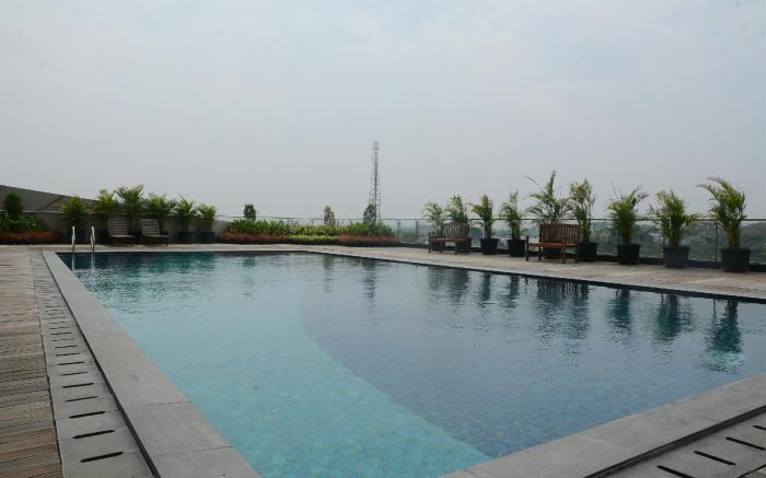Simple Look 1BR at Tree Park City BSD By Travelio