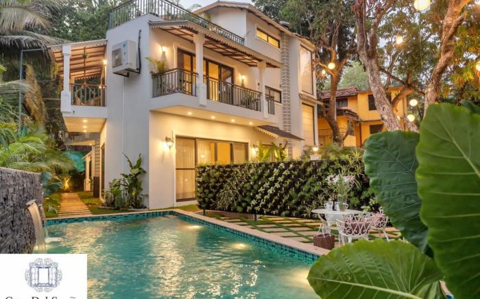 Lime Tree 4 BHK Villa with Private Pool Anjuma Goa