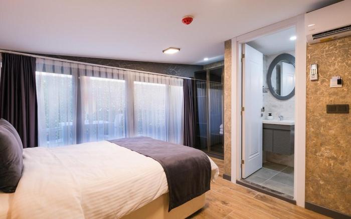 Modern Escape with Balcony Charm