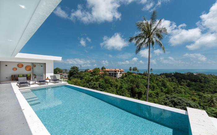 Top View Villa Bophut – 4BR Sea View Pool Retreat