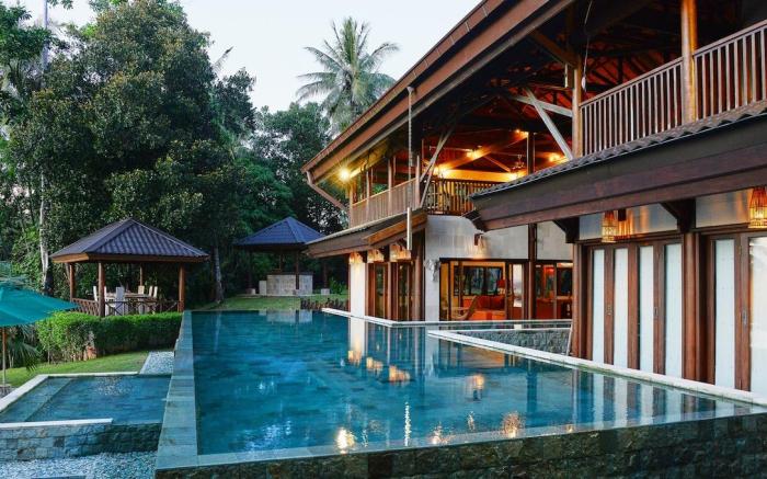 Luxurious and private holiday villa