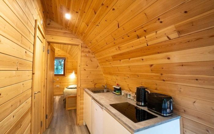 Family cabin next to 16th century pub