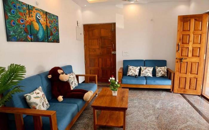 2BHK•With Pool•Opp. Peacock Garden in North Goa