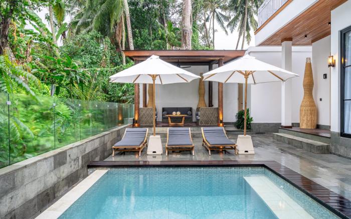 Cascada3-Brand New Designer 1BR Apartment in Ubud