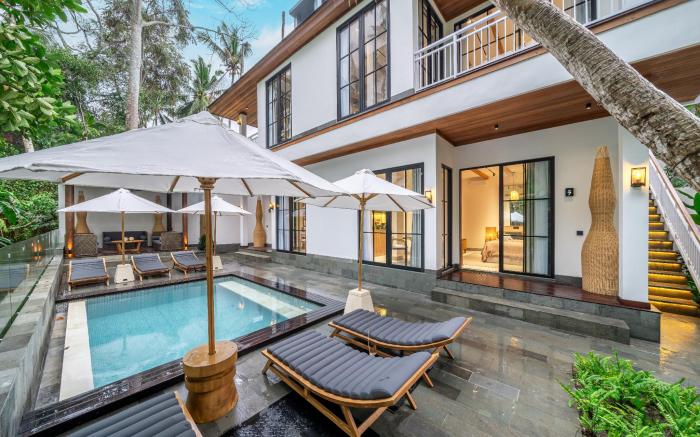 Cascada3-Brand New Designer 1BR Apartment in Ubud